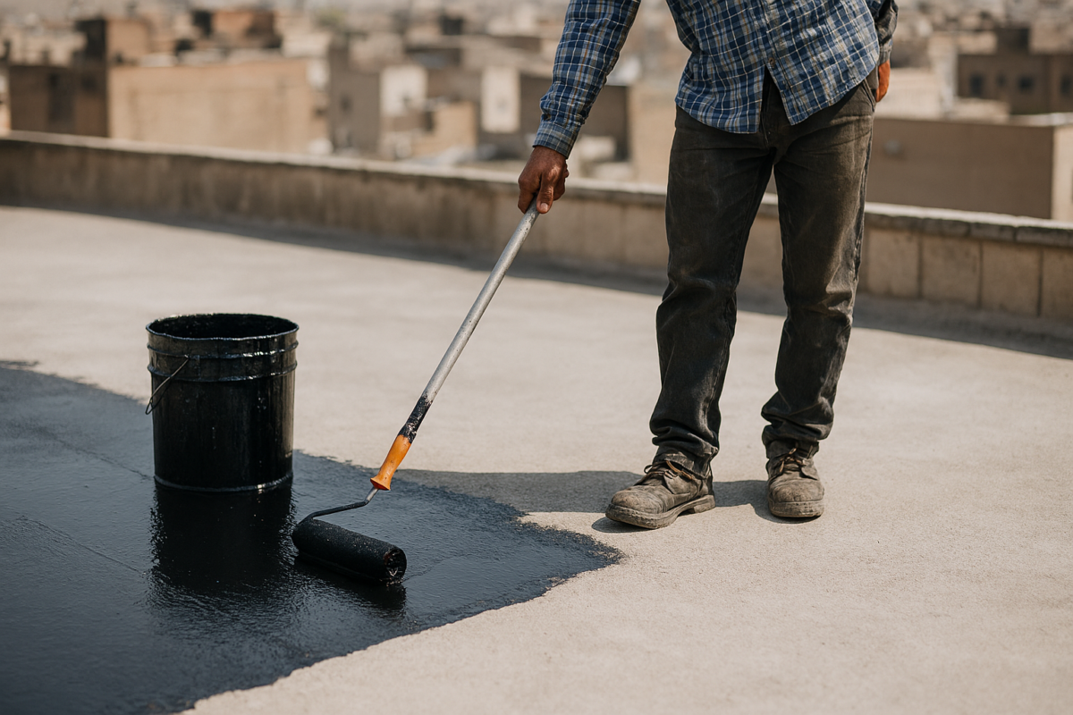 عایق رطوبتی سقف در بابل